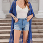 🔥Limited Time sales - Just ￡15.58!!!😍Women’s Oversized Knit Cardigan – Lightweight Crochet Tassel Kimono for Spring & Summer 🌸