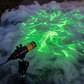 👻 Green Laser Swamp Light | 360° Adjustable Halloween Atmosphere Projector