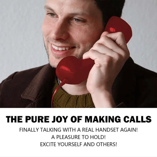 🌲Early Christmas Sale -Just ￡8.99💝📞Vintage Retro Telephone Handset ✨The most unique Christmas gift! Perfect for music lovers🎄