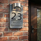🏡 LIMITED-TIME 50% OFF! ✨ Solar Powered LED House Number Light – Dusk-to-Dawn, Weatherproof, Bright 🔆