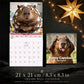 🥳2026 HOT SALE🥳💞50K+ SOLD!📢📢49% OFF ! Funny Capybara 2027 Wall Calendar – 12-Month Cute & Playful Capybara Calendar, Spiral Hanging Wall Planner for Capybara Lovers & Nature Fans