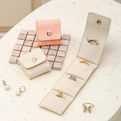 🔥 Last Day Special Price £7.99!!📿Portable Compartment Jewelry Storage Bag🌸