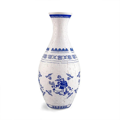 🌟🔥New Year Hot Sale 49% OFF🌸🌺3D Puzzle Vase: Unique Print Design + Easy Assembly 🖼️