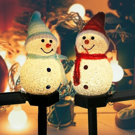 ❄️🎅Early Christmas Sale 50% OFF!!⚡LED Christmas Snowman Yard Decoration☃️🎄