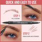 💜Last Day-Buy 1 Get 1 Free!🎁Waterproof & Smudge-Proof Microblading 4 Fork Eyebrow Pencil With Eyeliner pencil