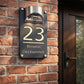 🏡 LIMITED-TIME 50% OFF! ✨ Solar Powered LED House Number Light – Dusk-to-Dawn, Weatherproof, Bright 🔆