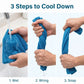 ⏰Buy 1 Get 1 Free - Just ￡6.99💥💦Cold Sweat Towel You Can Use Anywhere, Anytime! Reusable Soft Absorbent Cooling Portable– UK Ready! 🇬🇧