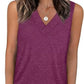 Women's Casual V-Neck Loose Fit Tank Top