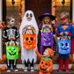 ✨ Halloween Special Offer 😍20K+ sold!!!🎃 LED Halloween Pumpkin Trick or Treat Bag – Glow in the Dark Candy Bag for Kids