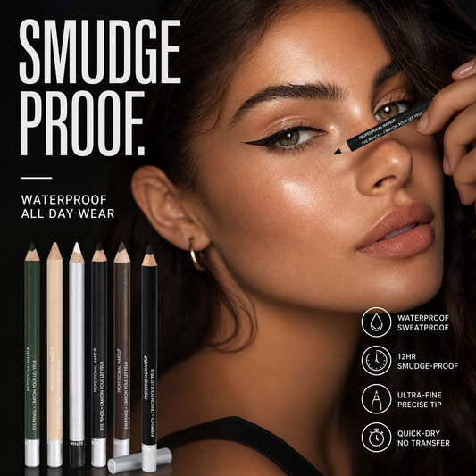 ⏳Buy 1 Get 1 Free⏰Soft Smudgeable Eyeliner Pencil – Long-Lasting, Effortless Blend