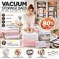 ⏳LAST DAY SALE ONLY !🏆🧳No‑Pump Vacuum Storage Bags – Press & seal, no pump needed. Saves 80% space, keeps clothes dry & dust‑free. Perfect for bulky bedding & off‑season gear. 🛏️🗄️
