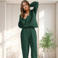 💖2026 Autumn’s Sale 70% OFF✨🍂Women's  2-Piece Long Sleeve Half Zip Pullover Fall Tracksuit Sweatsuits Set