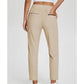 🔥⏳LIMITED OFFER 50%OFF🌞Women’s High-Waisted Zip-Pocket Trousers 👖 – 4-Way Stretch, Tummy Control, Breathable Quick-Dry, 6 Colours, S-3XL