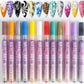 💖Black Friday Sale Special ￡9.99!!⏳12 Colors Nail Art Pens Set🎨💅
