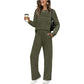 ⏳LAST DAY SALE 70% OFF👍✨Women's 2026 UK Casual Crew Neck Top & Drawstring Pants Set