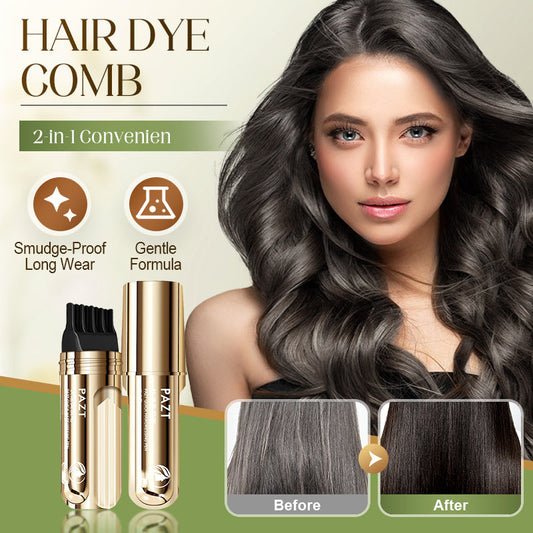 ✨Buy 1 Get 1 Free Special Deals £8.99!!✨2-in-1 Convenient Hair Dye Comb For Gray Hair