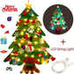🎅Xmas Hot Sales - 50% OFF!🎄DIY Felt Christmas Tree for Kids – 32 Reusable Ornaments + Fairy Lights
