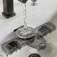 4-Slot Toothbrush Rack with Vacuum Suction