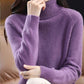 Women's High-Neck Knit Sweater