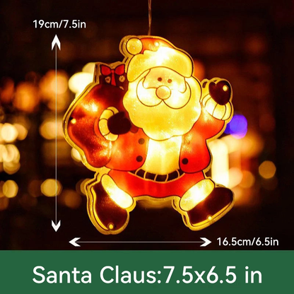 ⛄Christmas Pre-Sale 50% OFF🎄 Christmas Window Hanging Lights💡Christmas Window Hanging Lights