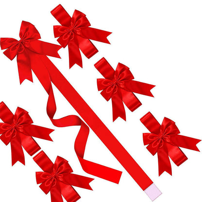 🎅Christmas Special: 50% OFF🎁Large Christmas Cabinet Door Ribbon Bow