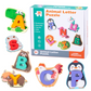 🎁Best Gift -49%OFF🎨26-Piece Wooden Letter & Animal Matching Toy