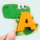 🎁Best Gift -49%OFF🎨26-Piece Wooden Letter & Animal Matching Toy