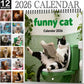 😻📆New Year Hot Sale 49% OFF🔥💥Funny Animal Calendar 2026 Calendar