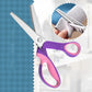 💥LAST DAY HOT SALES - JUST ￡9.99🔥 Multipurpose Pinking Shears✂️  Zigzag Fabric Scissors for Sewing, Quilting & DIY Crafts