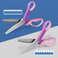 💥LAST DAY HOT SALES - JUST ￡9.99🔥 Multipurpose Pinking Shears✂️  Zigzag Fabric Scissors for Sewing, Quilting & DIY Crafts