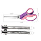 💥LAST DAY HOT SALES - JUST ￡9.99🔥 Multipurpose Pinking Shears✂️  Zigzag Fabric Scissors for Sewing, Quilting & DIY Crafts