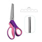 💥LAST DAY HOT SALES - JUST ￡9.99🔥 Multipurpose Pinking Shears✂️  Zigzag Fabric Scissors for Sewing, Quilting & DIY Crafts