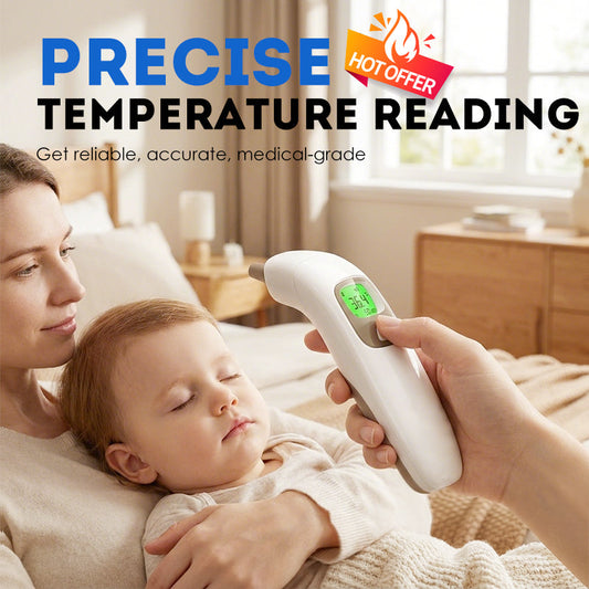 ⏳💖Limited-time 50% off⏰🏡Digital Infrared Forehead & Ear Thermometer