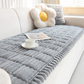 Quilted Corduroy Non-Slip Sofa Cushion