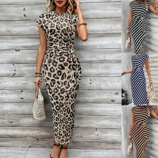 🔥LAST DAY SALES - ONLY ￡12.99💕Women's Elegant Tie Waist Dress