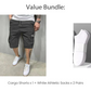 🥳2026 HOT SALE🥳💞50K+ SOLD!💥👴🩳  50% OFF! Lightweight Cargo Shorts – Breathable fabric, knee-length cut. Secure pockets for phone & keys. Comfortable all day long. ✅☀️