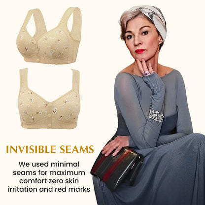 👙 50% OFF NOW ! ✨ Front Button Bra – Clip in the Front, Comfort All Day. 🎀