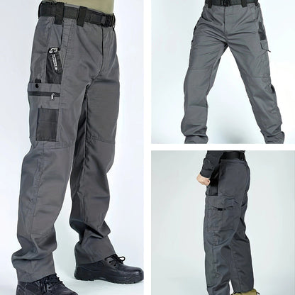 🔥Last Day Sale 70% OFF🏆Pro-Favorite Men's Tactical Cargo Pants with Multiple Pockets – Polyester – Breathable 🎯