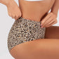 🔥40% off while supplies last!🎉2-Piece Set💕Women's Animal Print High Waist Seamless Underwear