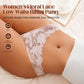 Women's Floral Lace Low-Waist Bikini Panty