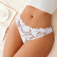 Women's Floral Lace Low-Waist Bikini Panty