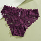 Women's Floral Lace Low-Waist Bikini Panty
