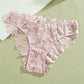 Women's Floral Lace Low-Waist Bikini Panty