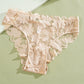 Women's Floral Lace Low-Waist Bikini Panty