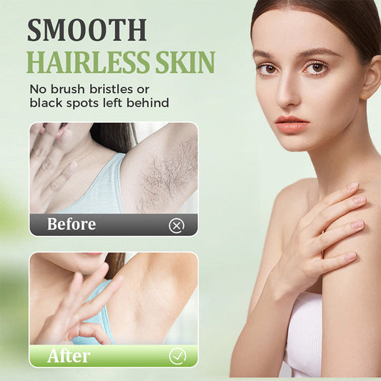🎁Limited-time offer - 65% OFF💥Large-size hair removal cream Gentle and non-irritating hair removal cream set (hair removal cream + razor)