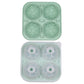 ⚽🧊Silicone Soccer Ball Ice Cube Tray – 5.5 cm Cubes, Slow-Melting, Leak-Proof Design, 4 Colors, Perfect for Game Nights & Cocktails 🥂