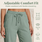 🏖️Summer Cool Deal: ONLY ￡11.99!!🌷Women's Solid-Color Pleated Cotton-Linen Cropped Pants