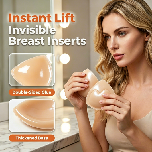 🔥Summer Must-Have 💞30K+ SOLD!👙Double-Sided Adhesive Bra Inserts💖