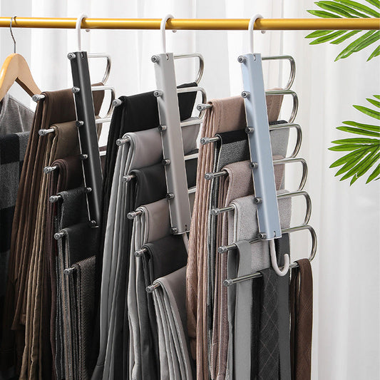⏳Last Day Promotion - save 50% OFF💥👖Space-Saving Multiple Trouser Hanger