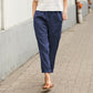 🔥Summer Hot Sales - 65% OFF🤩Linen-cotton women's large size loose pants